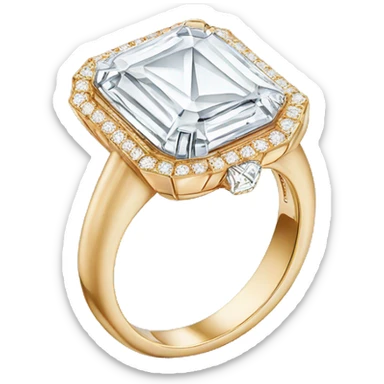 Harry Winston ring sticker