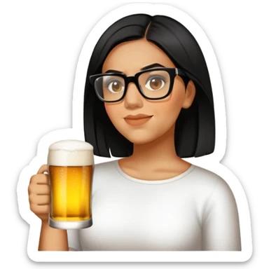 Cerveza Drinker sticker