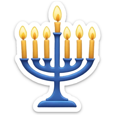 Menorah  sticker