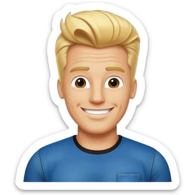 johhny bravo cartoon network sticker