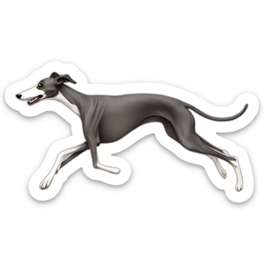 galgo running sticker