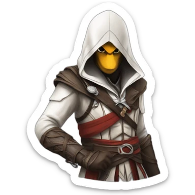 Assassin's Creed renard sticker
