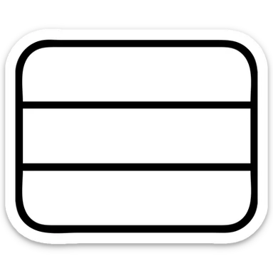 Germany FRG country flag outlined icon sticker