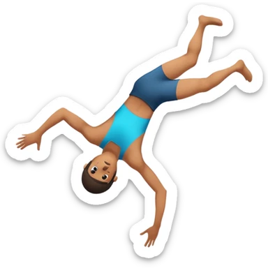 Need doing a back flip sticker