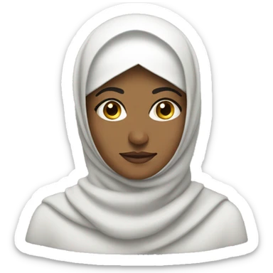 islam woman sticker
