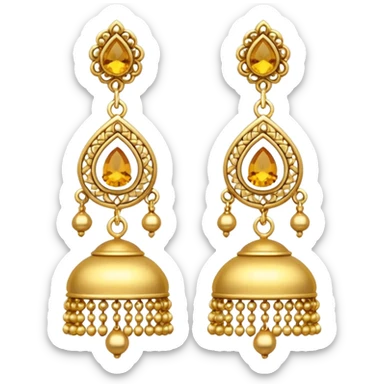 Jhumka sticker