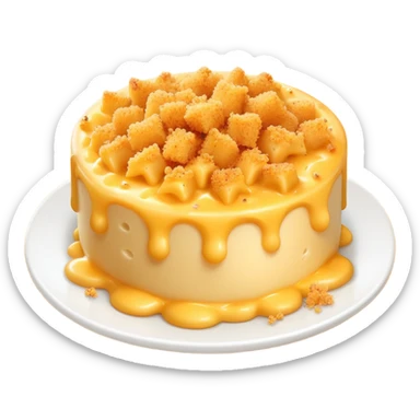 Macaroni and cheese sticker