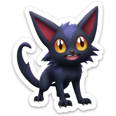 Noibat-Litten-Zorua full body sticker