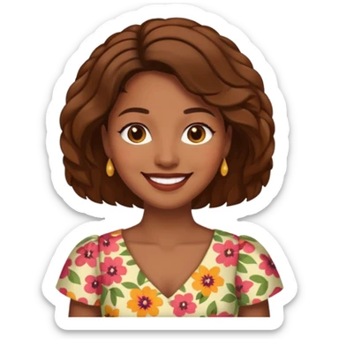 Eu dando tapa na bunda da morena sticker