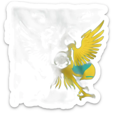 The flag of Kazakh Khanate sticker