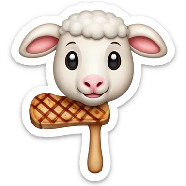 lamb chop sticker