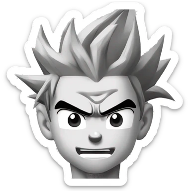 Son goku super sayan 4 sticker