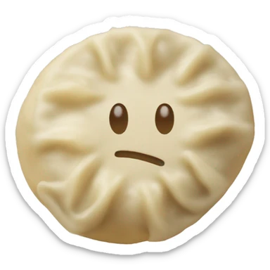 Momo nepali dumpling sticker