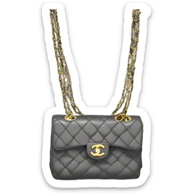 chanel purse sticker