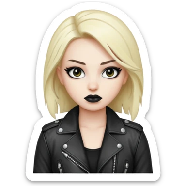 Rocker chick  sticker