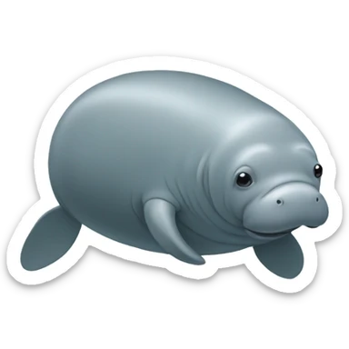 manatee sticker