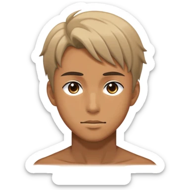 Dark, The guy covered in darkness, anime sticker