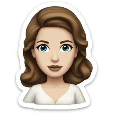 Lana Del Rey in 2012 sticker