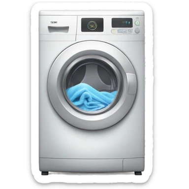 Washing machine sustainable sticker