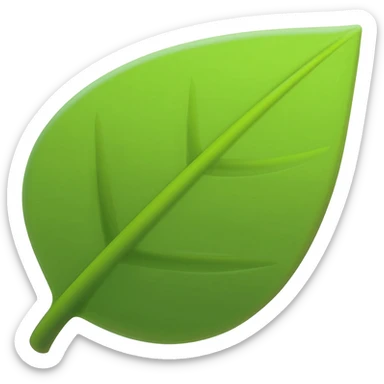 rocket-leaf sticker