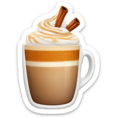 pumpkin spice latte  sticker