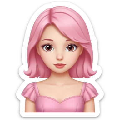 Coquette girl  sticker