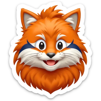 Arizona Wildcats mascot Wilber sticker