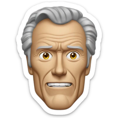 Clint eastwood  sticker
