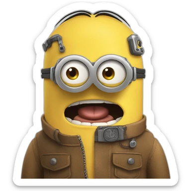 Minion de moi moche et méchant sticker