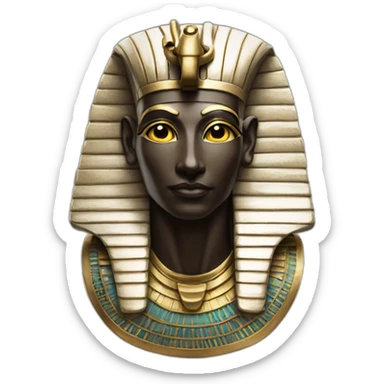 egyptian-god-ra-head sticker
