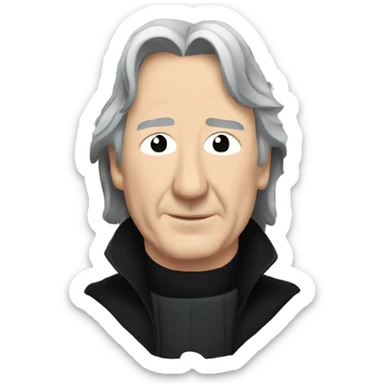 Alan Rickman sticker