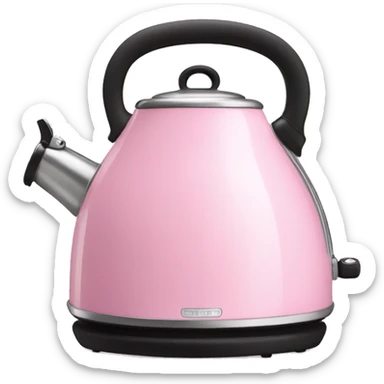 Pink smeg kettle  sticker