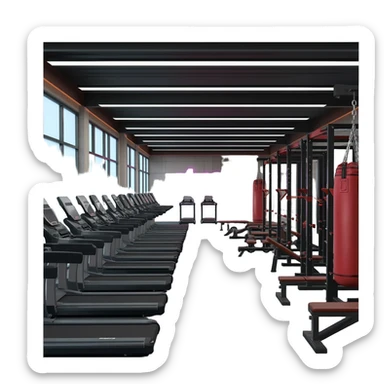 Gym sticker