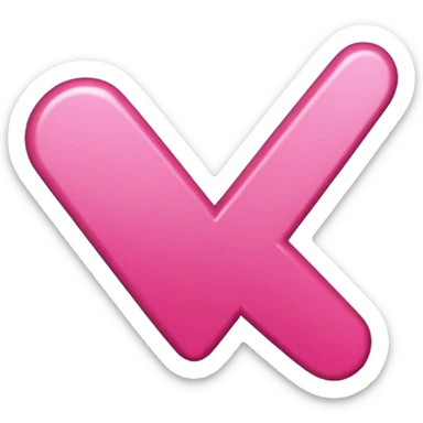 check mark pink анимированные sticker