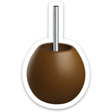 Yerba mate marron🧉 sticker