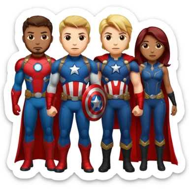 The avengers sticker