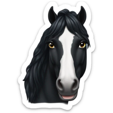 friesian sticker