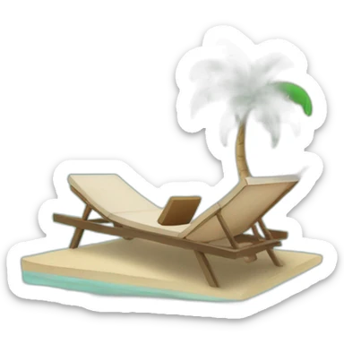 pas inquiet sur ce point vision des vacances sticker