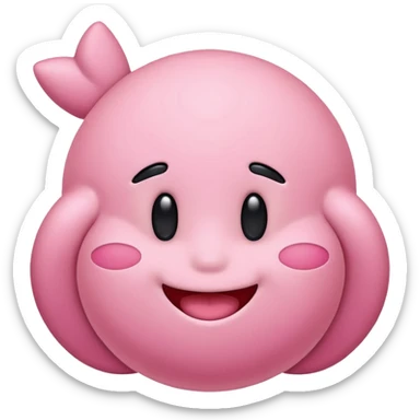 Kirby videojuegos  sticker