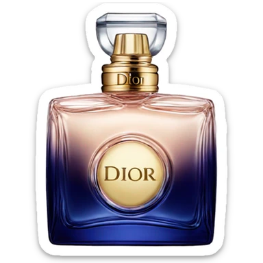 Dior parfum sticker