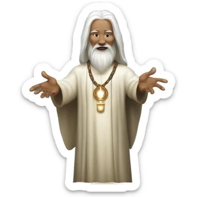 Gnostic Priest, Sage, Shaman of the light of Christ. Patronus charm sticker