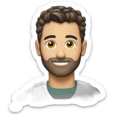 Write Akram Ben Younes as a logo sticker