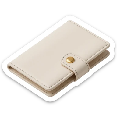 ivory passport cover sticker