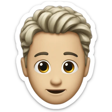 a really dumb person sticker