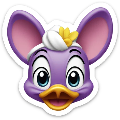 Daisy Duck sticker