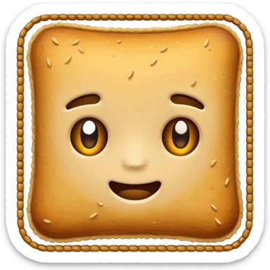 Make an emoji of just breadcrumbs  sticker