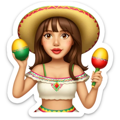 Meraca Musician sticker