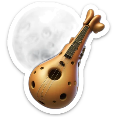 ocarina moon sticker