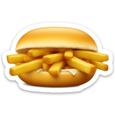 Batata frita do Mc donalds sticker