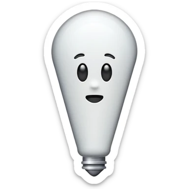 white exclamation mark sticker